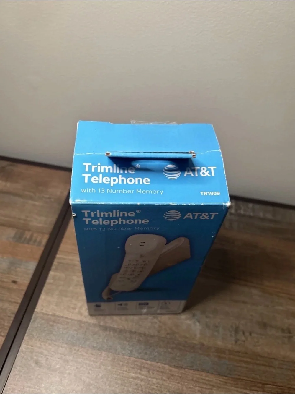 AT&T Trimline Telephone - Beige Corded Home Phone